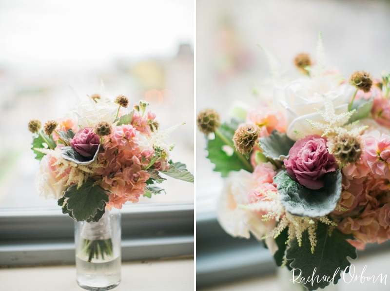 © Rachael Osborn Photography // Romantic Downtown Chicago Wedding // Congress Plaza Hotel Wedding // romantic florals