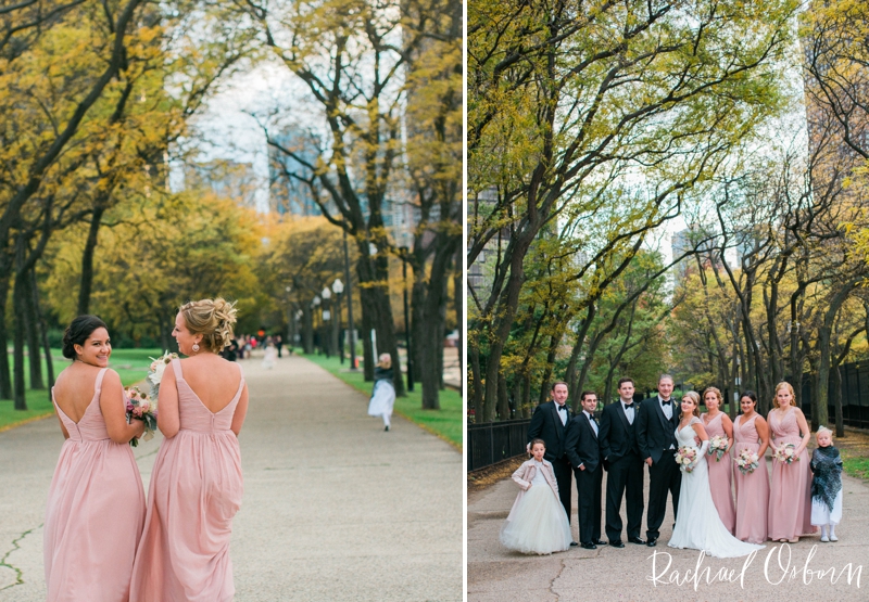 © Rachael Osborn Photography // Romantic Downtown Chicago Wedding // Olive Park Chicago