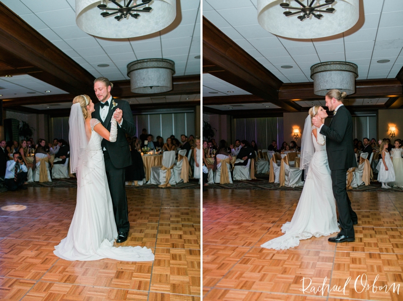 © Rachael Osborn Photography // Romantic Downtown Chicago Wedding // Willis Tower Metropolitan Club Wedding Reception 