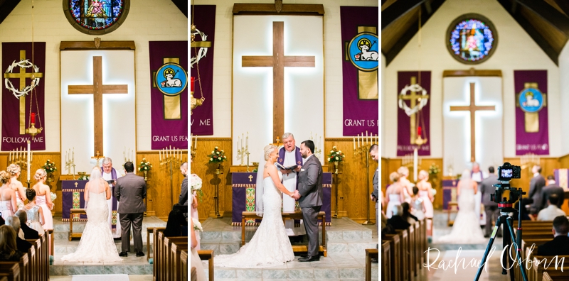 Church Wedding Ceremony // Chicago, Illinois Fine Art Wedding Photography // © www.rachaelosbornphotography.com