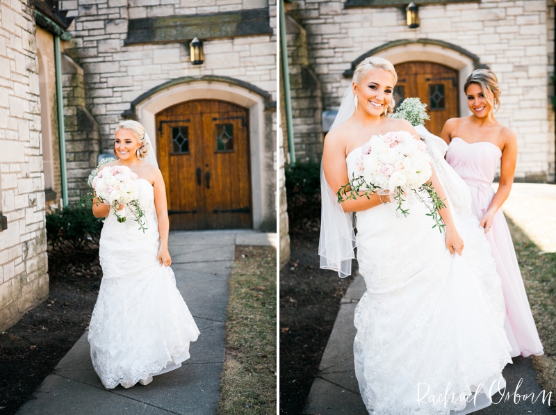 Here Comes the Bride // Chicago, Illinois Fine Art Wedding Photography // © www.rachaelosbornphotography.com