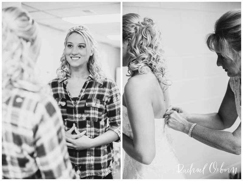 Cowgirl Boots and Lace Country Barn Wedding // Sterling, Dixon, Illinois Wedding Photography // © www.rachaelosbornphotography.com