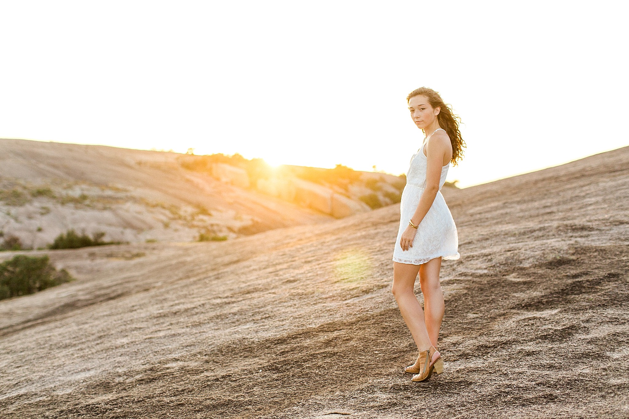 Destination Portrait and Senior Photography at The Enchanted Rock by Rachael Osborn © www.rachaelosborn.com - Chicago & Destination Wedding Photographer 