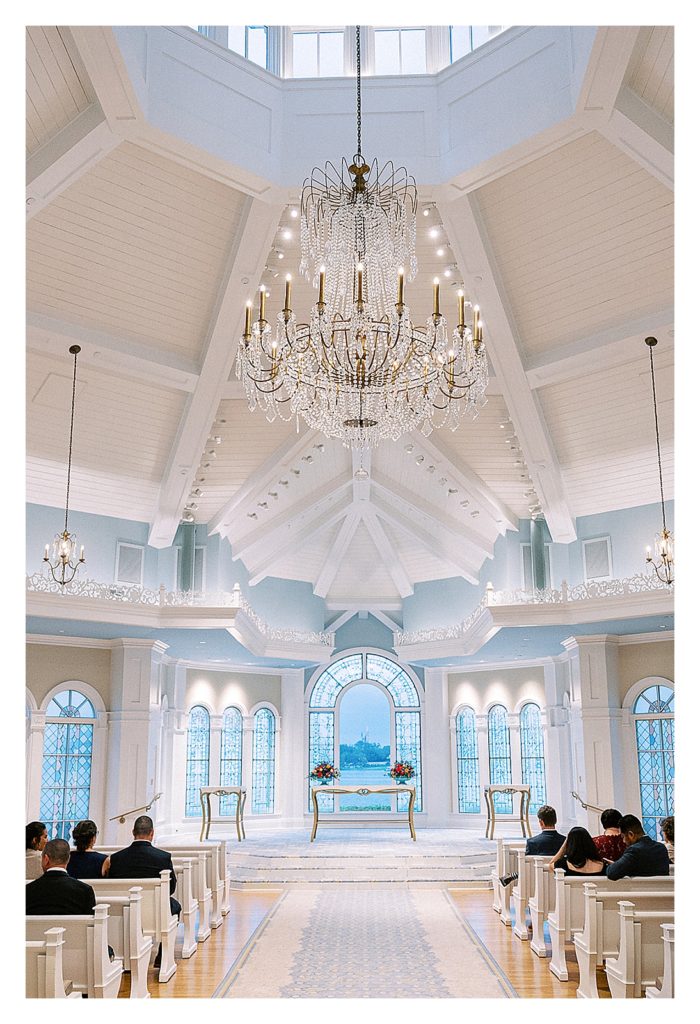 Disney wedding chapel interior 