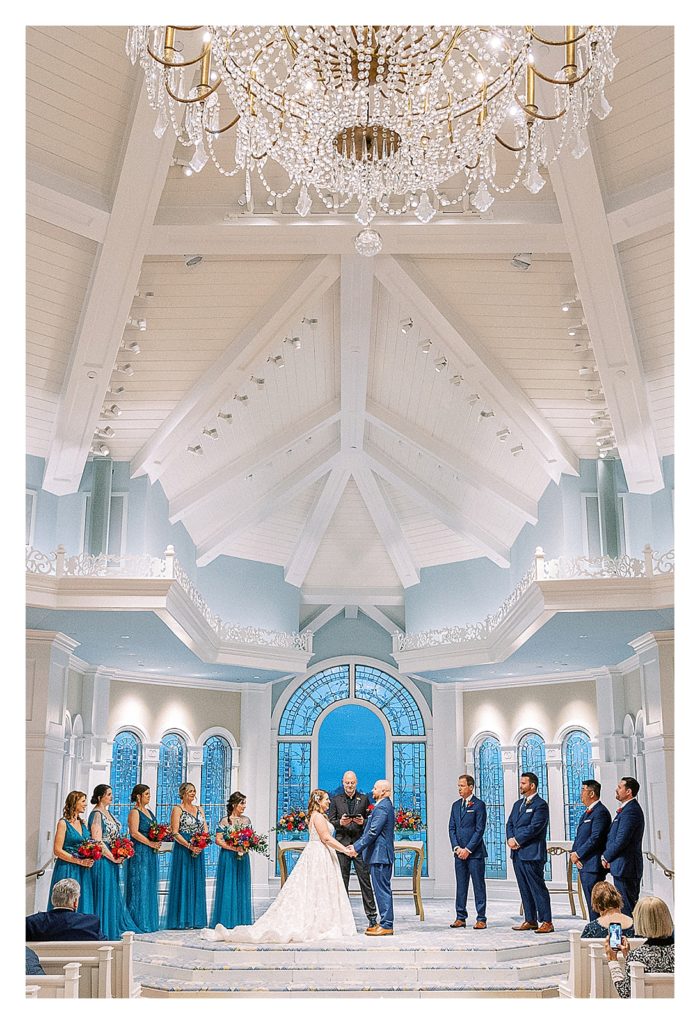 Walt Disney World Wedding Pavilion wedding