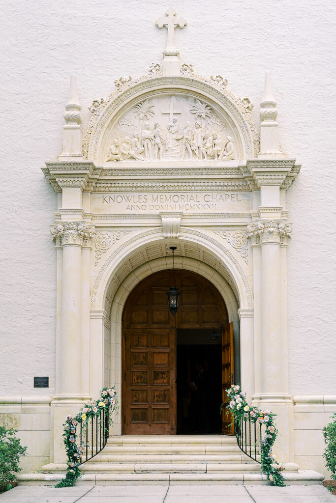 rollins chapel and alfond inn wedding winter park